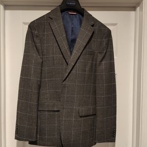 Tommy Hilfiger black checkered sport coat